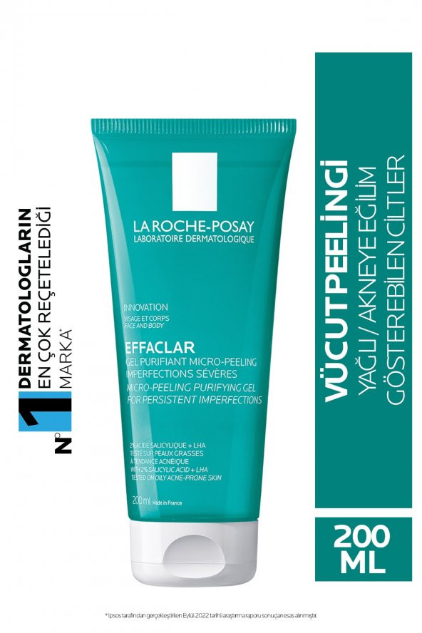 La Roche Posay Effaclar Gel Purifying Micro Peeling 200 ml
