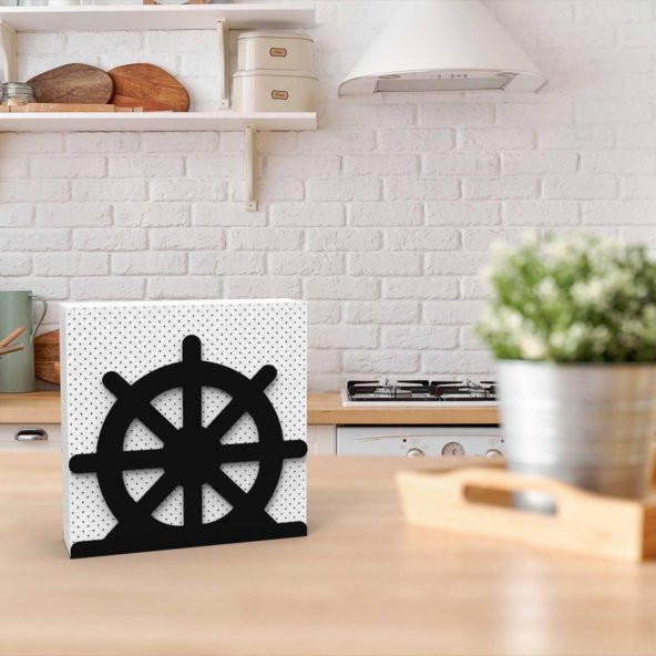 DÜMEN TEMALI METAL PEÇETELİK BLACK - 6