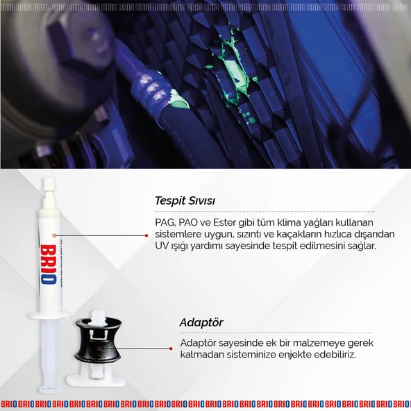 Brio Uv Kaçak Tespit Sıvısı 7,5 Ml - 3