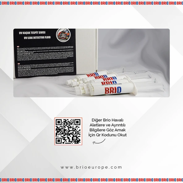Brio Uv Kaçak Tespit Sıvısı 7,5 Ml - 5