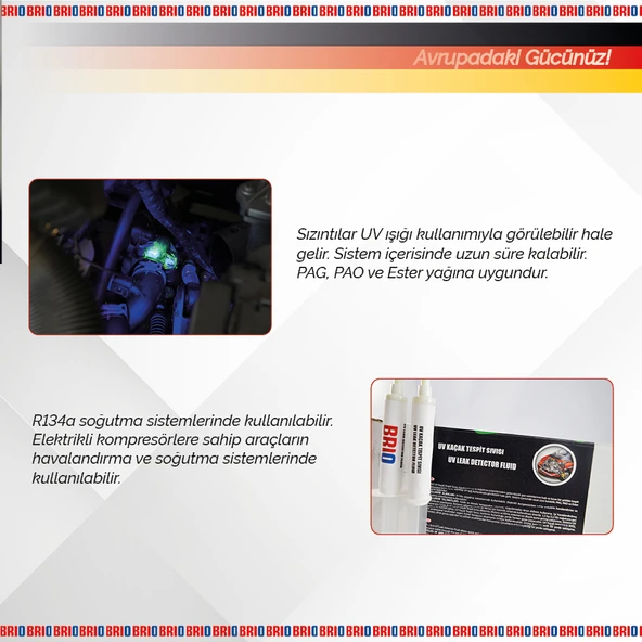 Brio Uv Kaçak Tespit Sıvısı 7,5 Ml - 4