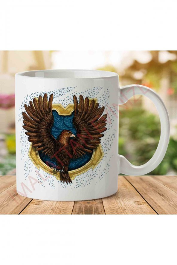1-1028 Harry Potter Corvinal İki Tarafı Baskılı Kupa Bardak