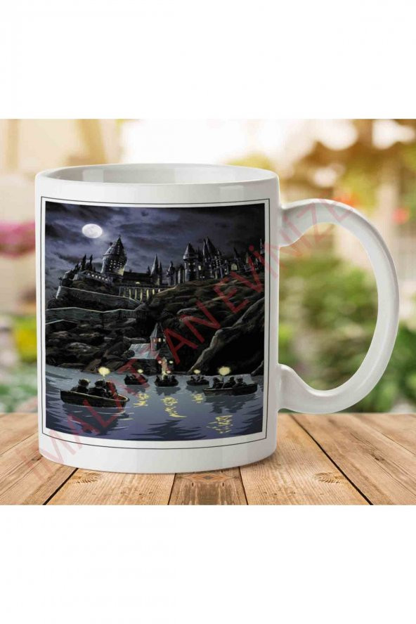 1-1055 Harry Potter, Hogwarts İki Tarafı Baskılı Kupa Bardak
