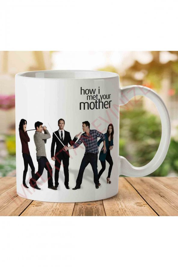 1-1066 HOW I MET YOUR İki Tarafı Baskılı Kupa Bardak