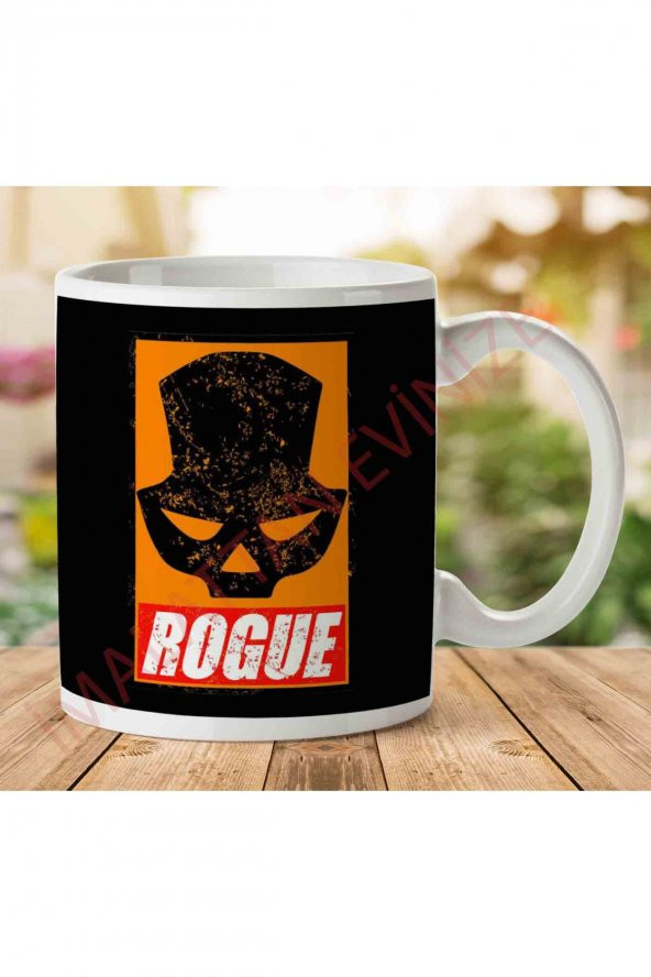 1-1755 Rogue İki Tarafı Baskılı Kupa Bardak