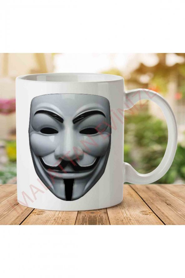 1-2282 Anonymous İki Tarafı Baskılı Kupa Bardak