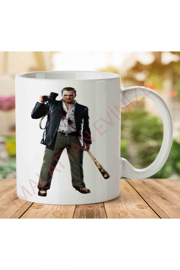 1-2349 Dead Rising İki Tarafı Baskılı Kupa Bardak
