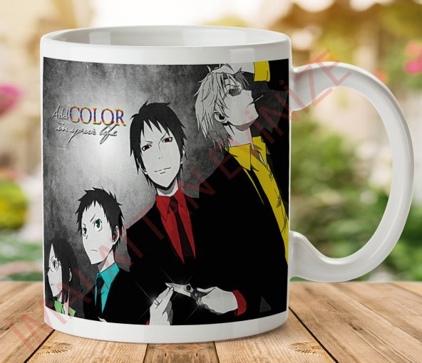 1-329 MISSING PERSONS-COLOR İN YOUR LİFE İki Tarafı Baskılı Kupa Bardak