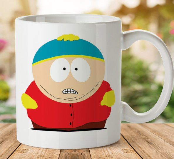 1-399 South Park Eric İki Tarafı Baskılı Kupa Bardak