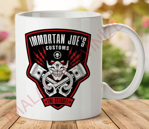 1-649 Ölümsüz joes Gelenekleri İki Tarafı Baskılı Kupa Bardak