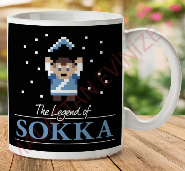 1-683 Sokka Avatar Efsanesi Son Hava Bükücü İki Tarafı Baskılı Kupa Bardak
