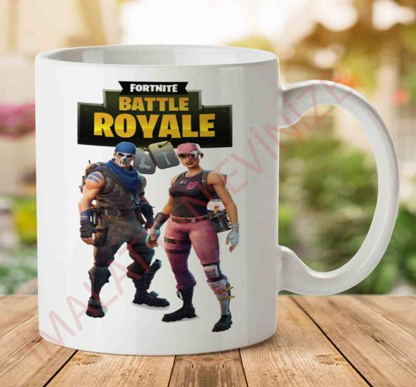 1-990 Fortnite Battle Royale İki Tarafı Baskılı Kupa Bardak