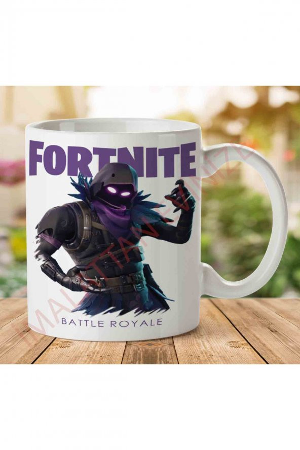 1-992 Fortnite Corvo İki Tarafı Baskılı Kupa Bardak
