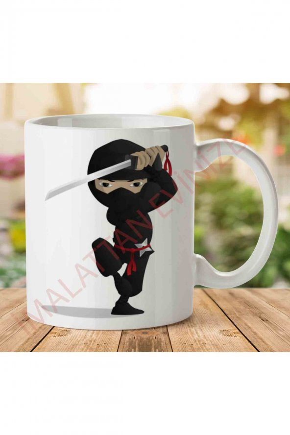 A2484 Ninja İki Tarafı Baskılı Kupa Bardak