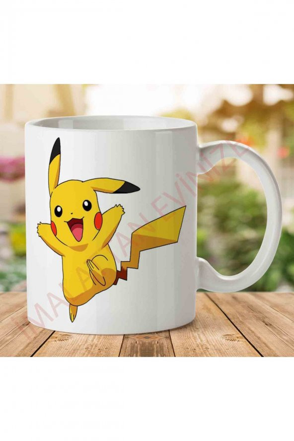 A2519 Pokemon İki Tarafı Baskılı Kupa Bardak