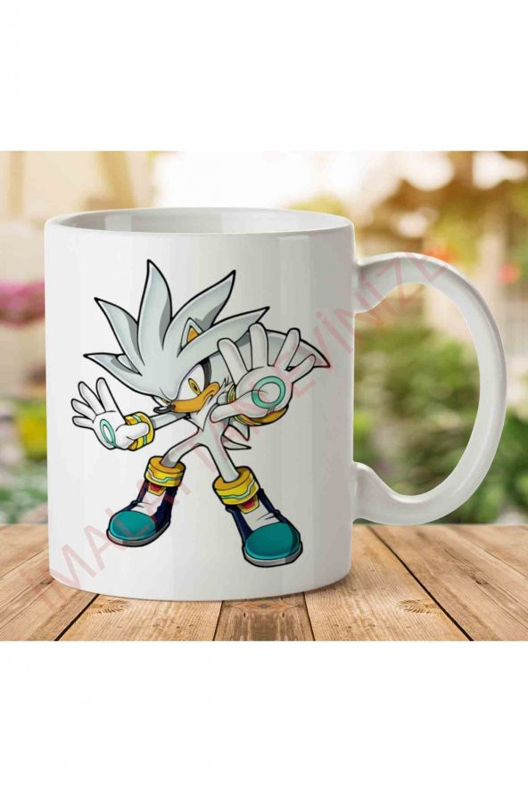 A2562 Sonic İki Tarafı Baskılı Kupa Bardak
