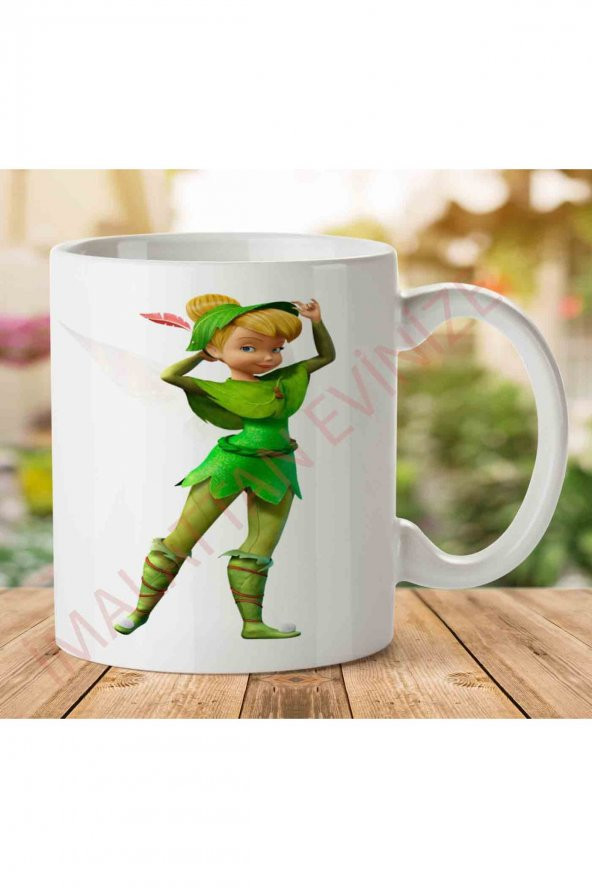 A2576 Tinker Bell İki Tarafı Baskılı Kupa Bardak