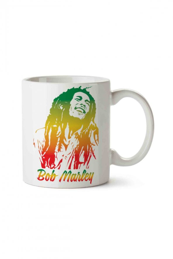 Bob Marley 2 İki Tarafı Baskılı Kupa Bardak