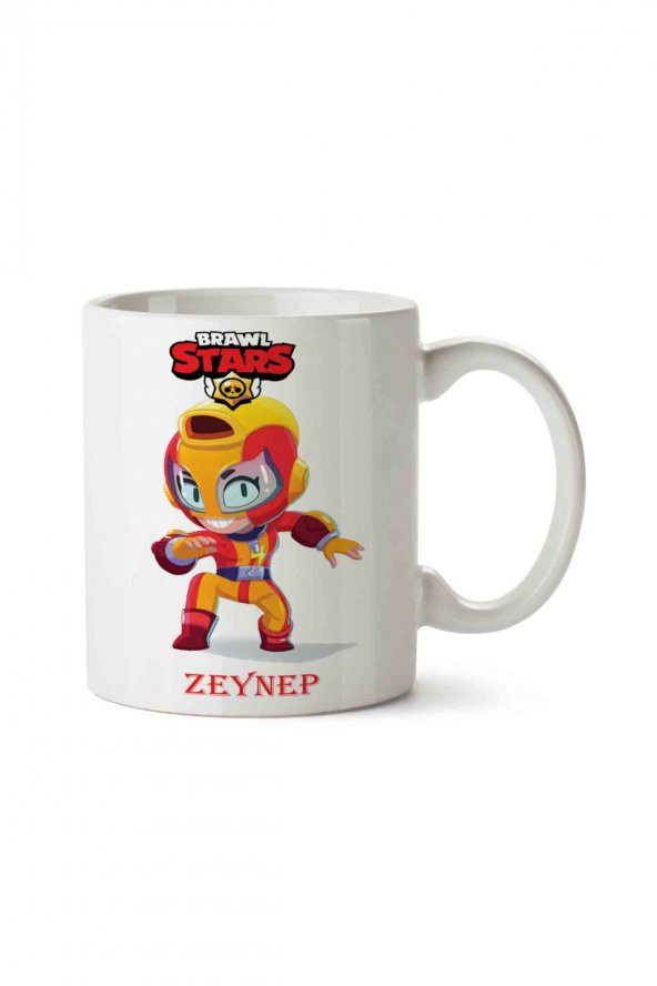 Brawl Stars Max Kişiye Özel  İstediğiniz İsim Yazılır - Kopya İki Tarafı Baskılı Kupa Bardak