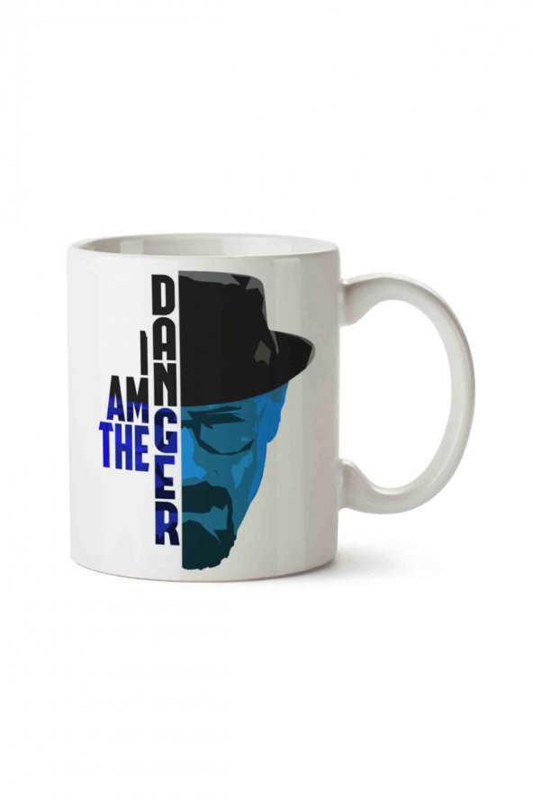 Breaking Bad I am The Danger 2 İki Tarafı Baskılı Kupa Bardak