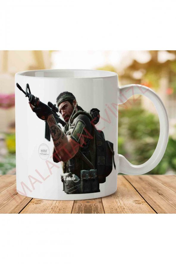 Call-of-Duty-PNG İki Tarafı Baskılı Kupa Bardak