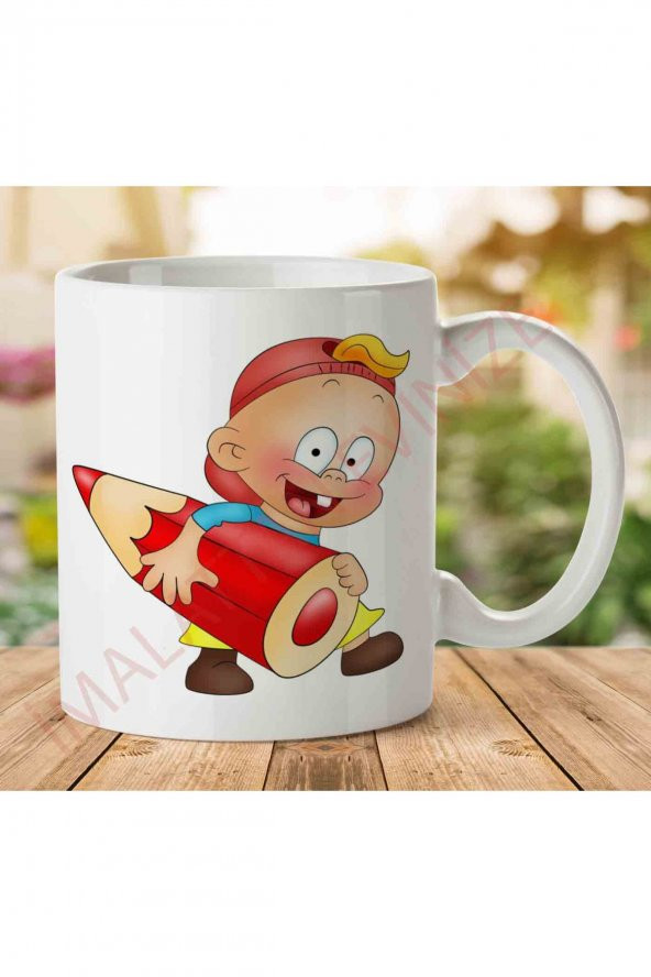 Cartoon-PNG-File İki Tarafı Baskılı Kupa Bardak