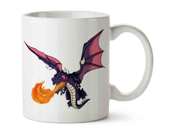 CLASH OF CLANS - DRAGÃO İki Tarafı Baskılı Kupa Bardak
