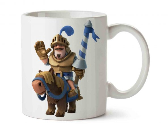 Clash Of Clans - Clash Royale Clash Of Clans Game İki Tarafı Baskılı Kupa Bardak - 1