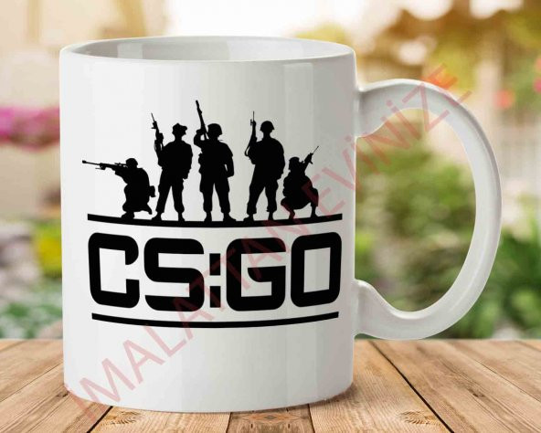 CSGO İki Tarafı Baskılı Kupa Bardak