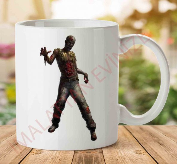 Dead-Island-PNG-Pic İki Tarafı Baskılı Kupa Bardak