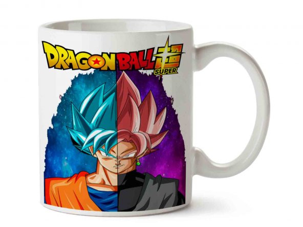 Dragon Ball Super (2) İki Tarafı Baskılı Kupa Bardak