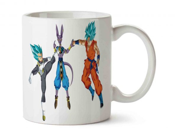Dragon Ball Super İki Tarafı Baskılı Kupa Bardak