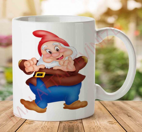 Dwarf-High-Quality-PNG İki Tarafı Baskılı Kupa Bardak