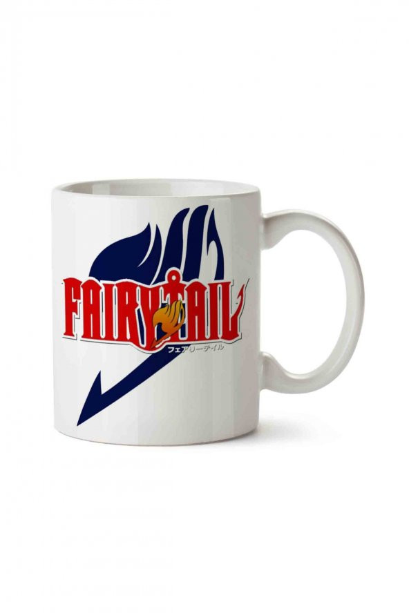 Fairy Tail İki Tarafı Baskılı Kupa Bardak