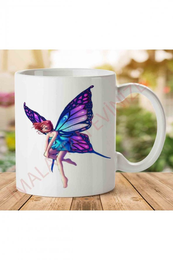 Fairy İki Tarafı Baskılı Kupa Bardak