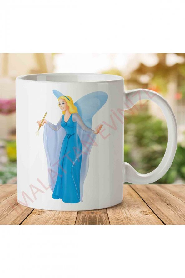 Fairy-PNG-Pic İki Tarafı Baskılı Kupa Bardak