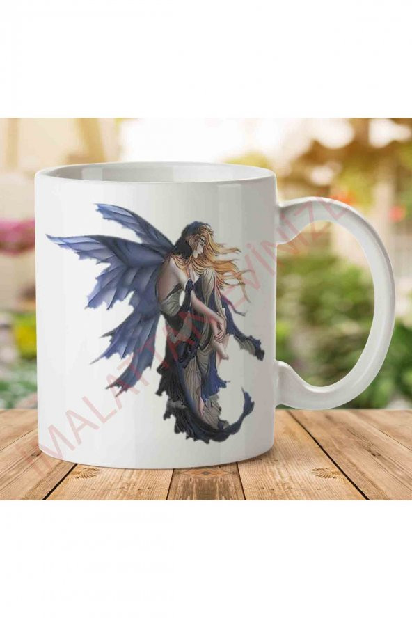 Fairy-Free-PNG-Image İki Tarafı Baskılı Kupa Bardak
