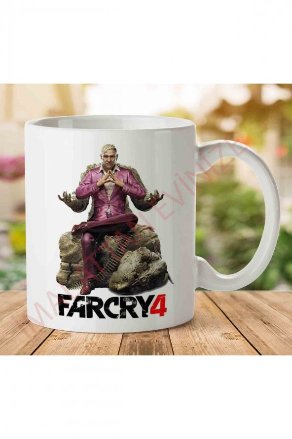 Far-Cry-PNG-Picture İki Tarafı Baskılı Kupa Bardak