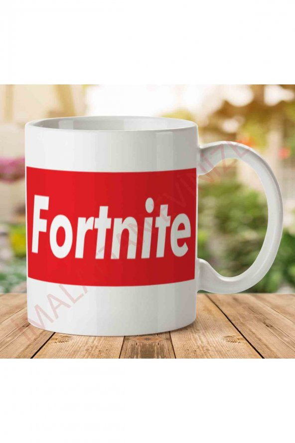 Fortnite Supreme İki Tarafı Baskılı Kupa Bardak