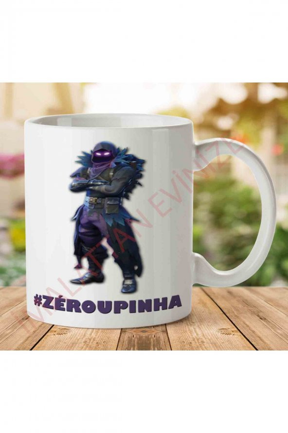 Fortnite Zé Roupinha İki Tarafı Baskılı Kupa Bardak
