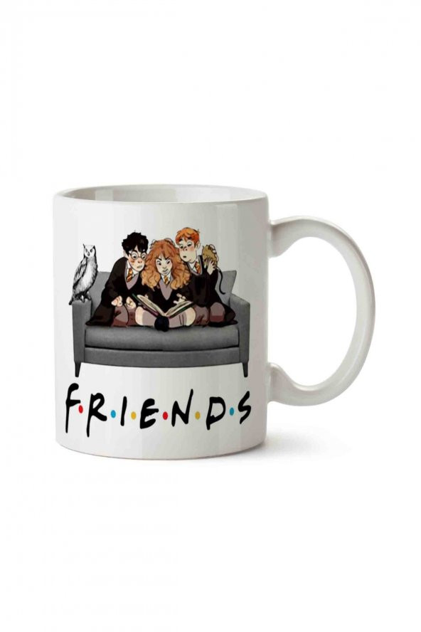Friends - Harry potter Family İki Tarafı Baskılı Kupa Bardak
