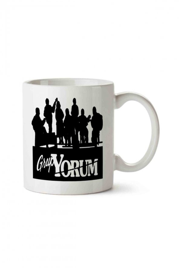 Grup Yorum İki Tarafı Baskılı Kupa Bardak