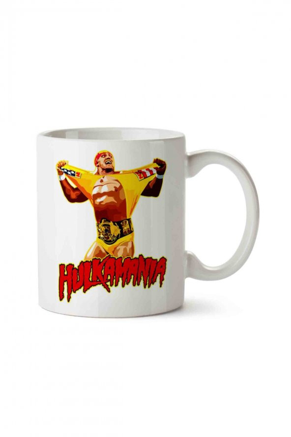 Hulkamania İki Tarafı Baskılı Kupa Bardak