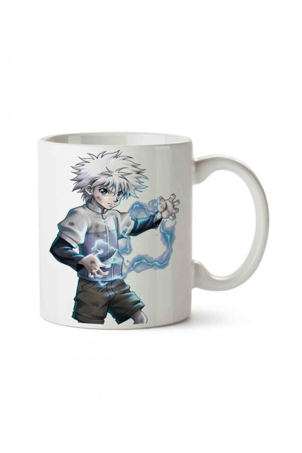 hunter x hunter killua 2 İki Tarafı Baskılı Kupa Bardak