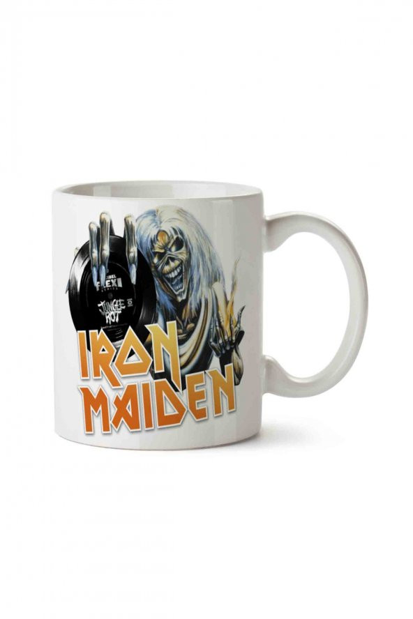 Iron Maiden İki Tarafı Baskılı Kupa Bardak