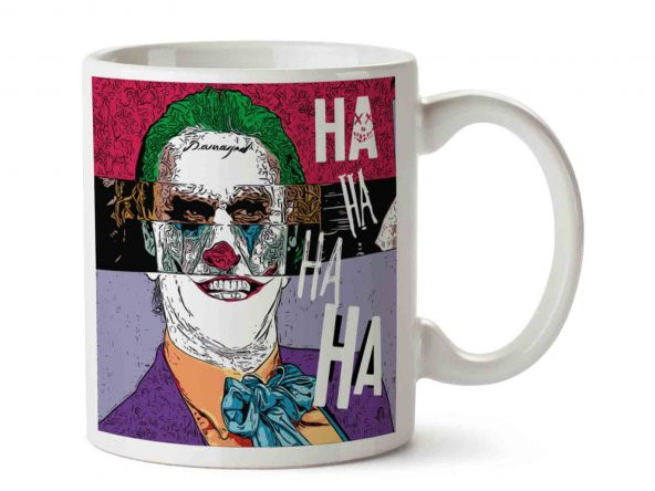Joker 3 İki Tarafı Baskılı Kupa Bardak