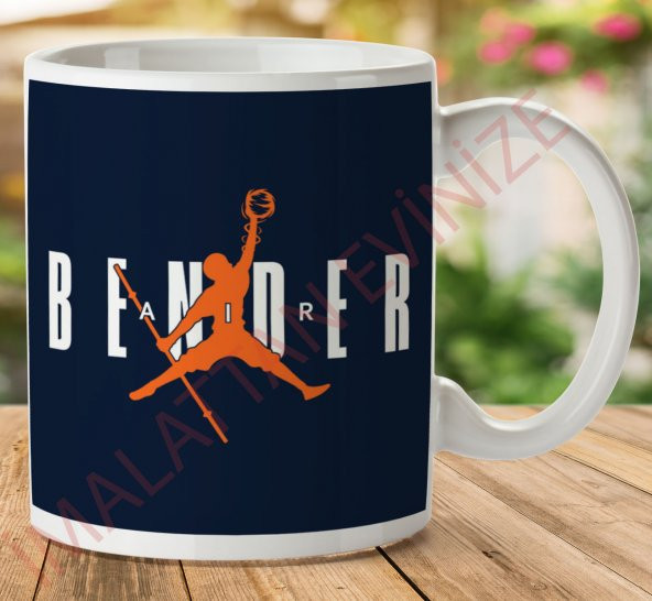 Just Bender Avatar Son Hava Bükücü İki Tarafı Baskılı Kupa Bardak