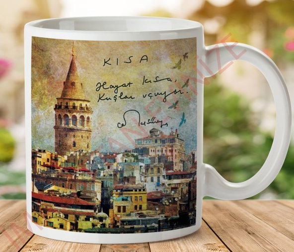 KP588 İki Tarafı Baskılı Kupa Bardak