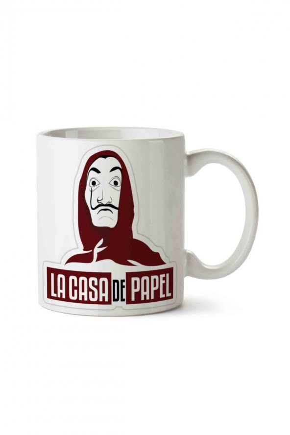 La Casa De Papel 2-2 İki Tarafı Baskılı Kupa Bardak
