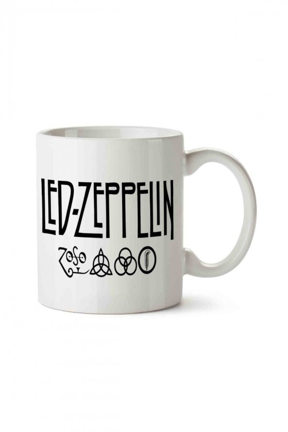 Led Zeppelin (2) İki Tarafı Baskılı Kupa Bardak